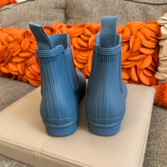 ❣️🆕HUNTER Original Chelsea Waterproof Boots in Borrowed Blue❣️ - Picture 6 of 10